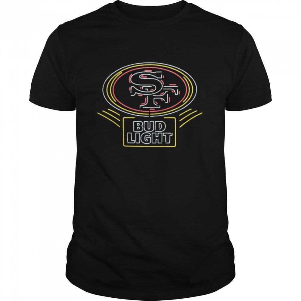 Bud Light Tshirt San Francisco 49Ers Gift